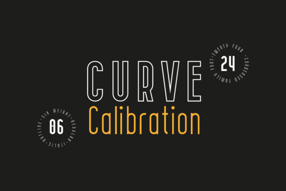A Curve Calibration Family Font That Makes Your Brand Feel Polished