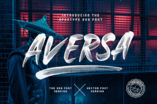 Aversa: A Bold Urban Font for Standout Branding