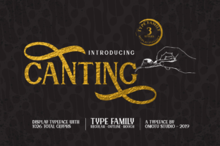 Canting: A Decorative Serif Font That Elevates Branding