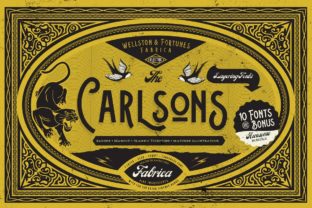 Carlsons: A Display Font That Makes Small Brands Stand Out