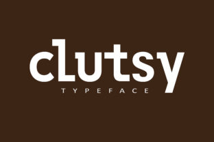 Clutsy: A Chunky Display Font With Bold Web Personality