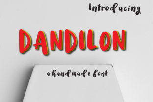 Dandilon: A Playful Display Font for Authentic Brand Design