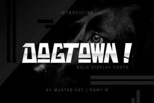 Dogtown Font: A Bold Choice for Brands That Need to Stand Out