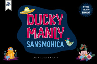 Ducky Manly: A Font for Playful Editorial Personality