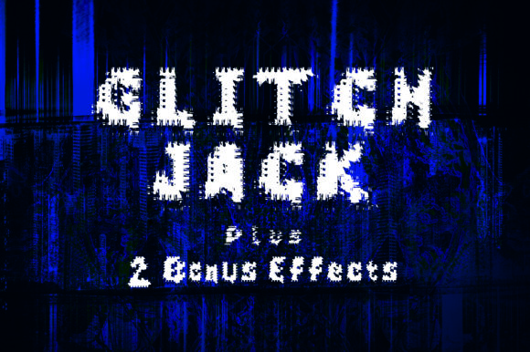 Glitch Jack Family: A Digital Display Typeface for Web Design