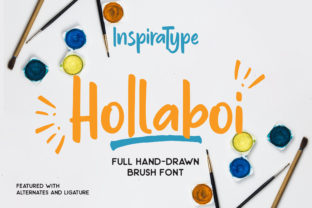 Hollaboi: A Playful Display Font for Your Brand's Personality