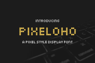 Introducing Pixeloho: A Modern Display Font for Digital Projects
