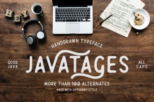 Javatages: A Designer's Review of This Vintage Display Font