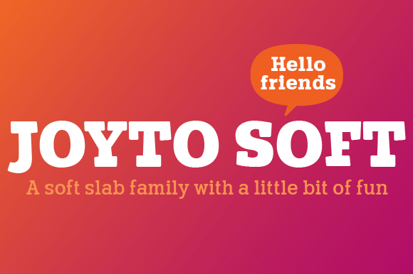 Joyto Soft: A Warm Slab Serif Font for Editorial Design