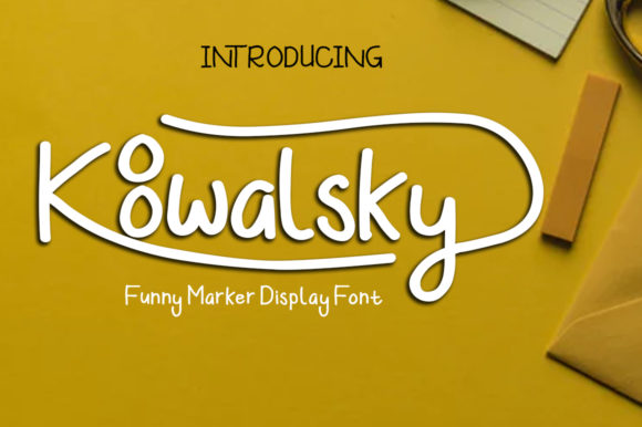 Koowalsky Font: A Bold Choice for Editorial Impact
