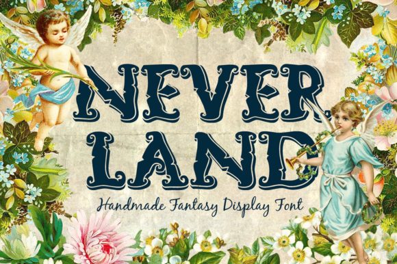 Neverland: A Magical Display Font for Your Crafted Products