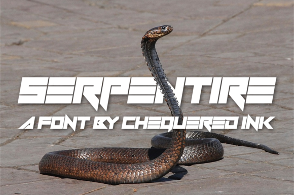 Serpentire: A Bold Display Typeface for Scroll-Stopping Graphics