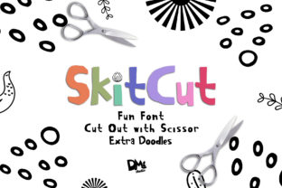Skit Cut: A Playful Font for Makers and Crafters