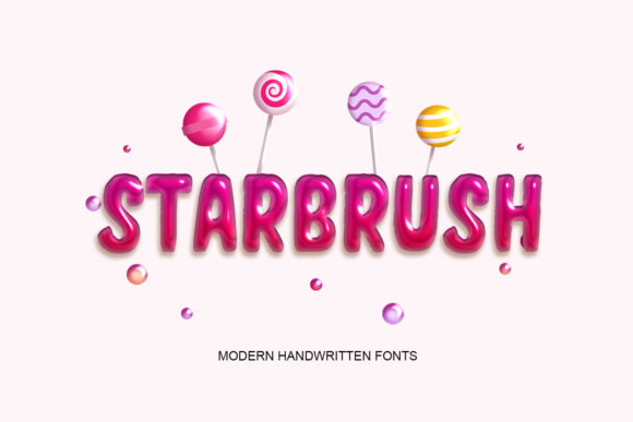 Starbrush: A Handwritten Font for Bold Campaign Visuals