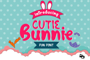 Sweet Editorial Charm with the Cutie Bunnie Typeface