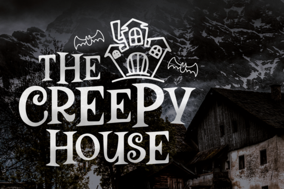 The Creepy House Font: A Spooky Standout for Editorial Personality
