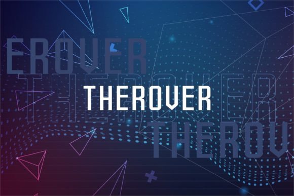 Therover: A Sans Display Font Built for Campaign Clarity