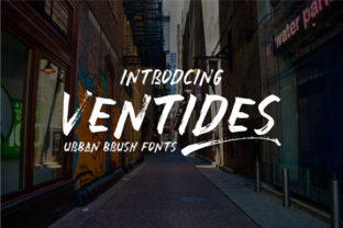 Ventides: A Hand Brush Font Built for Campaign Clarity